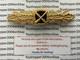 German 1957 Army Wwii Veteran Close Combat Clasp In Gold