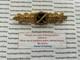 German 1957 Army Wwii Veteran Close Combat Clasp In Gold Curved