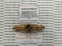 German 1957 Army WWII Veteran Close Combat Clasp in Gold Early Version