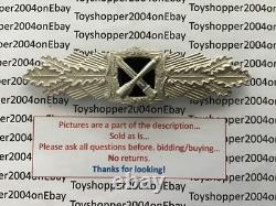 German 1957 Army WWII Veteran Close Combat Clasp in Silver