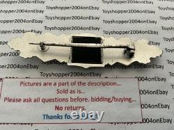 German 1957 Army WWII Veteran Close Combat Clasp in Silver