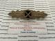 German 1957 Army Wwii Veteran Close Combat Clasp In Silver Earlier Version