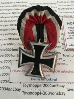 German 1957 Army WWII Veteran Iron Cross 2nd Class mounted on bar