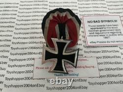 German 1957 Army WWII Veteran Iron Cross 2nd Class mounted on bar