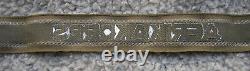 German Army Afrika Korps Arm Band Badge Ww2 Original