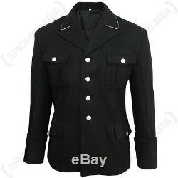 German Army Elite Black M32 Officers Tunic WW2 Wool Repro Uniform Quality New