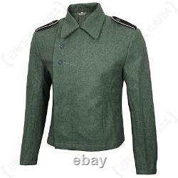 German Army Elite Field Grey Panzer Tunic WW2 Repro Uniform Jacket All Sizes