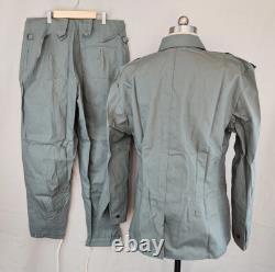 German Army Hbt Canvas M43 Field Jacket Trousers Set Wwii Repro Size M