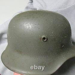 German Army Helmet 1942 Dome Stamp