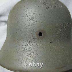 German Army Helmet 1942 Dome Stamp