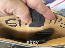 German Army Jack Boots Knobelbecher Black Leather Rubber Soles US 11 1/2