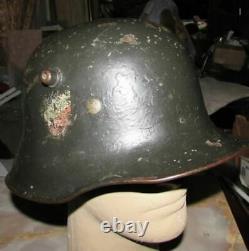 German Army M16 Wehrmacht Helmet original size 55? 57cm military WW2 antique