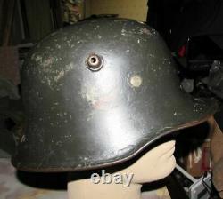 German Army M16 Wehrmacht Helmet original size 55? 57cm military WW2 antique