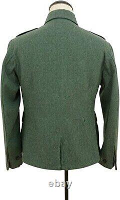 German Army M40 Field Grey Wool Tunic WW2 Repro Coat Jacket Best Quality Coat