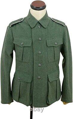 German Army M40 Field Grey Wool Tunic WW2 Repro Coat Jacket Best Quality Coat
