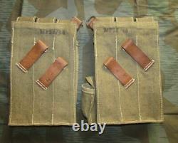 German Army MP40 original item Magazine Pouch Machine Gun WW2 military antique