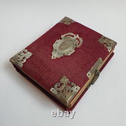 German Army Military Photo Album Imperial Germany Era Cavalry Officer & Soldiers