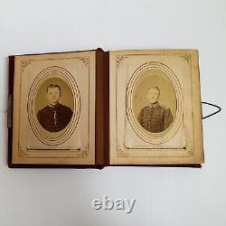 German Army Military Photo Album Imperial Germany Era Cavalry Officer & Soldiers