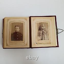 German Army Military Photo Album Imperial Germany Era Cavalry Officer & Soldiers