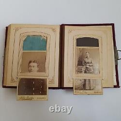 German Army Military Photo Album Imperial Germany Era Cavalry Officer & Soldiers