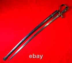 German Army Officer Early WWII Sword with Matching Scabbard Carl Eickhorn Solingen