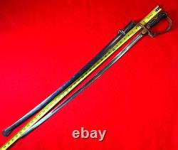 German Army Officer Early WWII Sword with Matching Scabbard Carl Eickhorn Solingen
