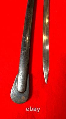 German Army Officer Early WWII Sword with Matching Scabbard Carl Eickhorn Solingen