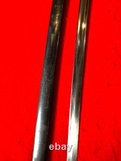 German Army Officer Early WWII Sword with Matching Scabbard Carl Eickhorn Solingen