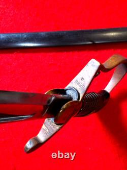 German Army Officer Early WWII Sword with Matching Scabbard Carl Eickhorn Solingen