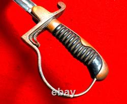 German Army Officer Early WWII Sword with Matching Scabbard Carl Eickhorn Solingen