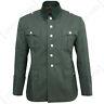German Army Officers Gabardine Wool Tunic Ww2 Repro Heer Uniform Jacket New