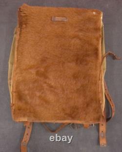 German Army Pony Fur backpack, manufacturer marked, dated 1936