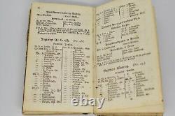 German Army Roster & Ranking 1805 Militaria ORIGINAL! RARE