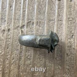 German Army Skull Bones Vintage Military Ring Size 12.5 Silver WWI/WWII