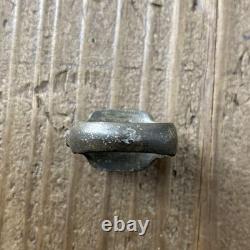 German Army Skull Bones Vintage Military Ring Size 12.5 Silver WWI/WWII