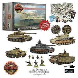 German Army Tank Force Achtung Panzer! (WW2) Bolt Action Tanks Panzers RBGH