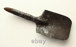 German Army WW2 Original Relic Soldiers Small Trench Shovel (J. R. 153)