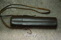German Army Wehrmacht WW2 WWll Akah Vintage Sniper Scope Leather Case