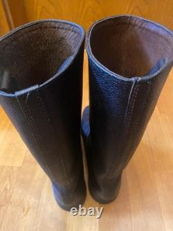German Army Wwii Style Jackboots Knobelbecher Leather Soles Us 11 Eur 44 Uk 10