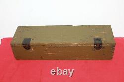 German Army Wwii Transit Transport Green Wooden Case. 1940