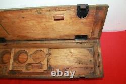 German Army Wwii Transit Transport Green Wooden Case. 1940