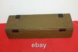 German Army Wwii Transit Transport Green Wooden Case. 1940