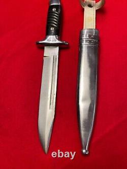 German Bulgarian Army Vintage Knife from the WW2 on the base of K98 Mauser