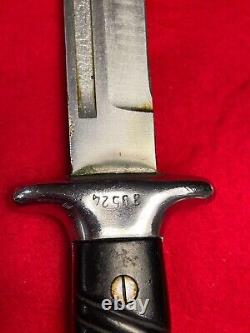 German Bulgarian Army Vintage Knife from the WW2 on the base of K98 Mauser