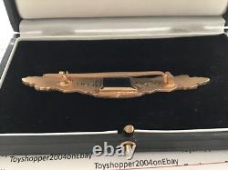 German Bundeswehr WWII Army Veteran 1957 Close Combat Clasp Gold ULM Engraved