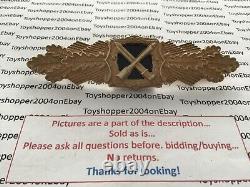 German Bundeswehr WWII Army Veteran 1957 Close Combat Clasp Gold ULM Engraved