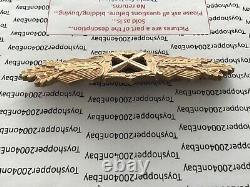 German Bundeswehr WWII Army Veteran 1957 Close Combat Clasp Gold ULM Engraved