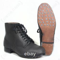 German Combat Low Boots WW2 Repro Army Military Hobnail Leather All Sizes New