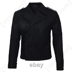 German Elite Black Panzer Wrap WW2 Army Tunic Jacket Repro Uniform All Sizes