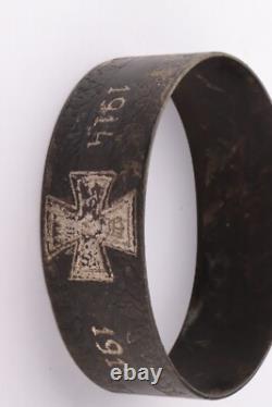 German Iron Cross pattée Ring WW1 wwI WW2 Germany WWII Bracelet Bullet 1915 Army